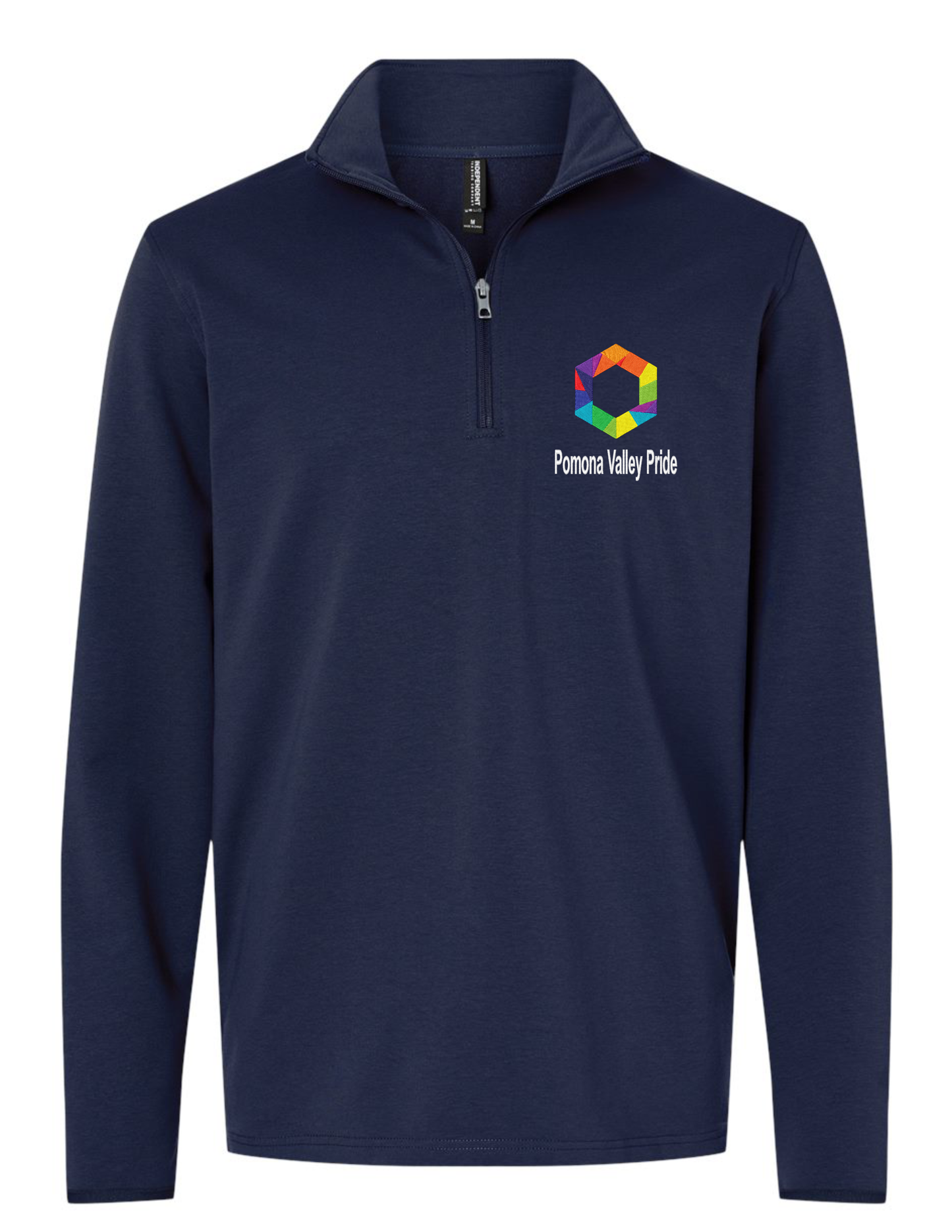 Embroidered Perform Quarter-Zip Pullover