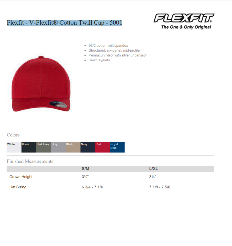 FCGS Force - Embroidered Hat