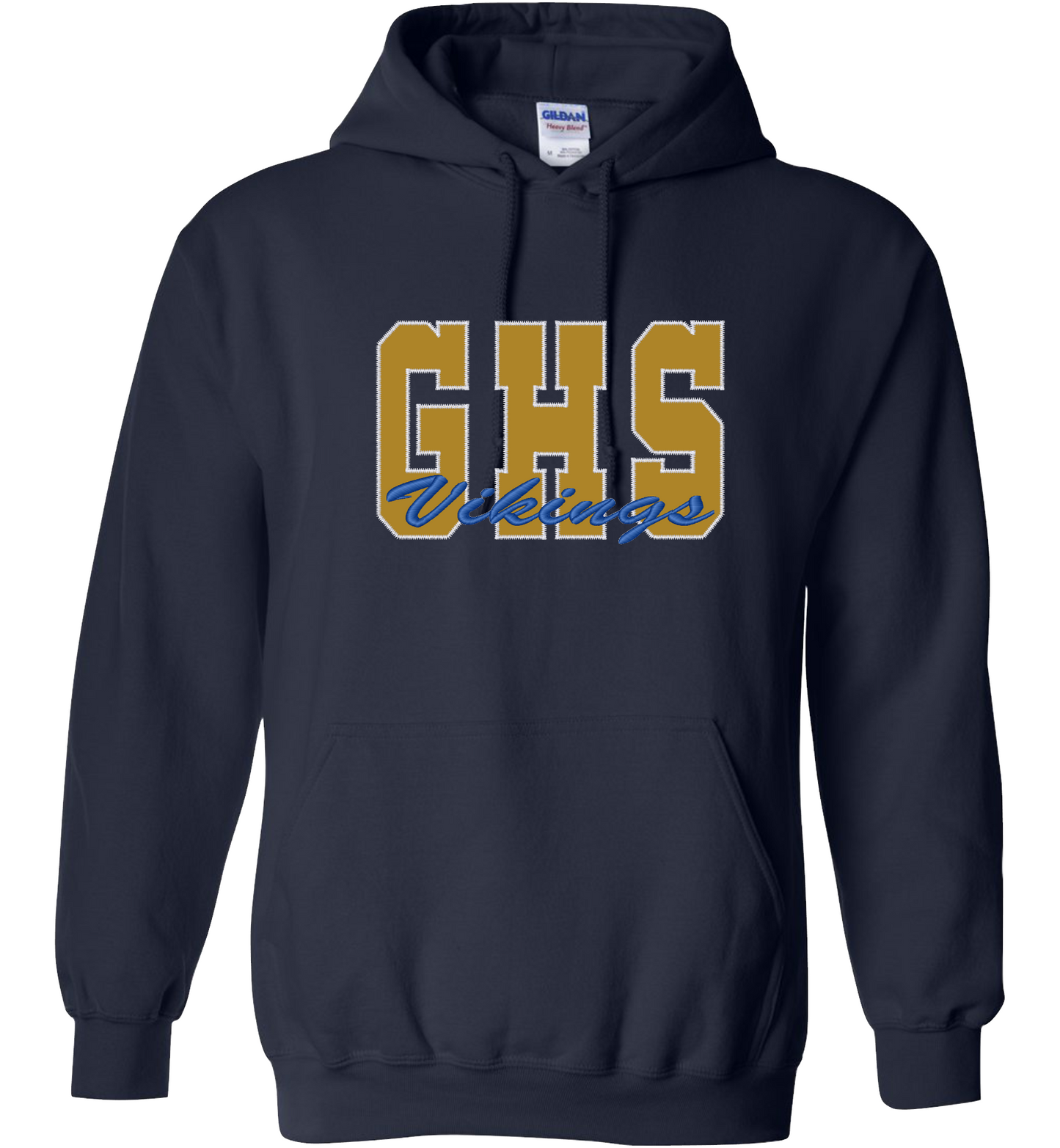 GHS Vikings- Navy Crewneck Sweater