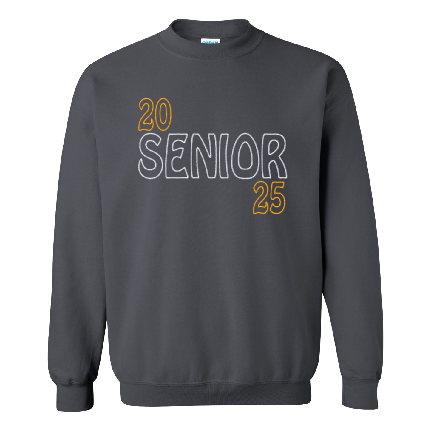 Senior - Charcoal Crewneck Sweater