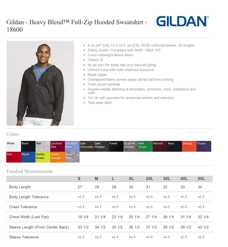Barfield Elementary - Embroidered Zip-Up