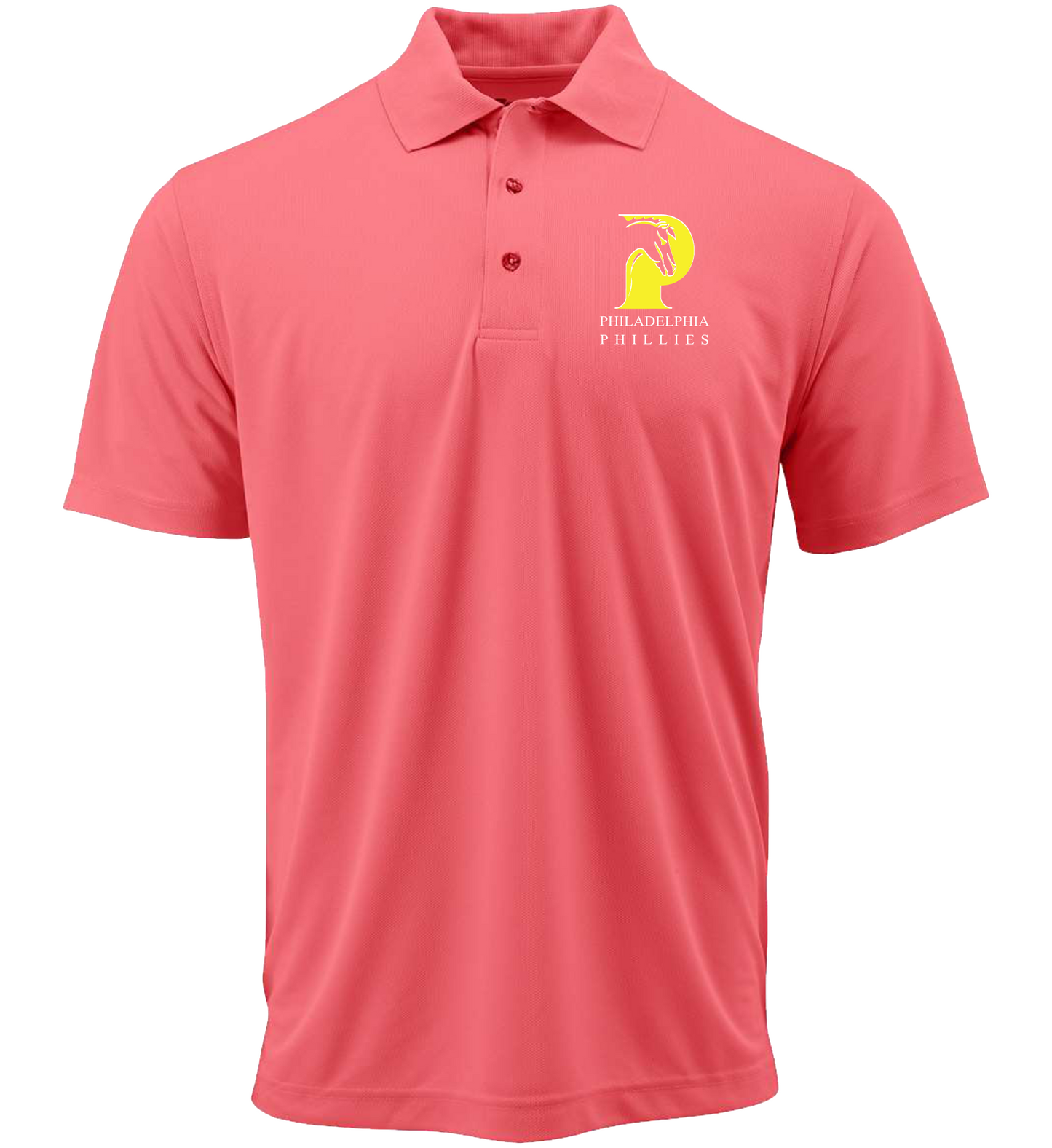 Melon Men's polo embroidered with school logo and school name..