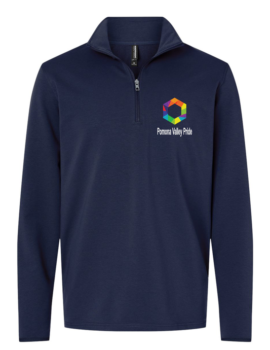 Embroidered Perform Quarter-Zip Pullover