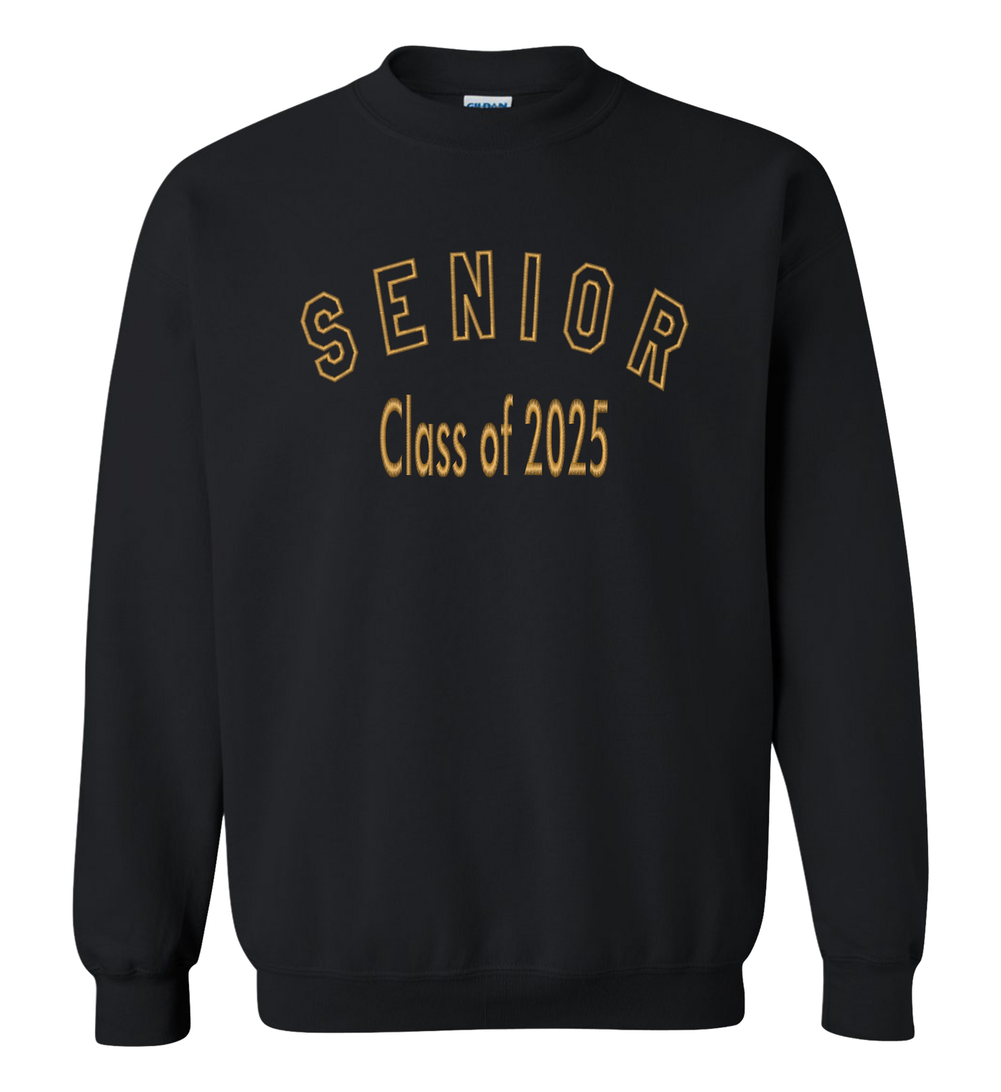 Senior 2025 - Black Crewneck Sweater