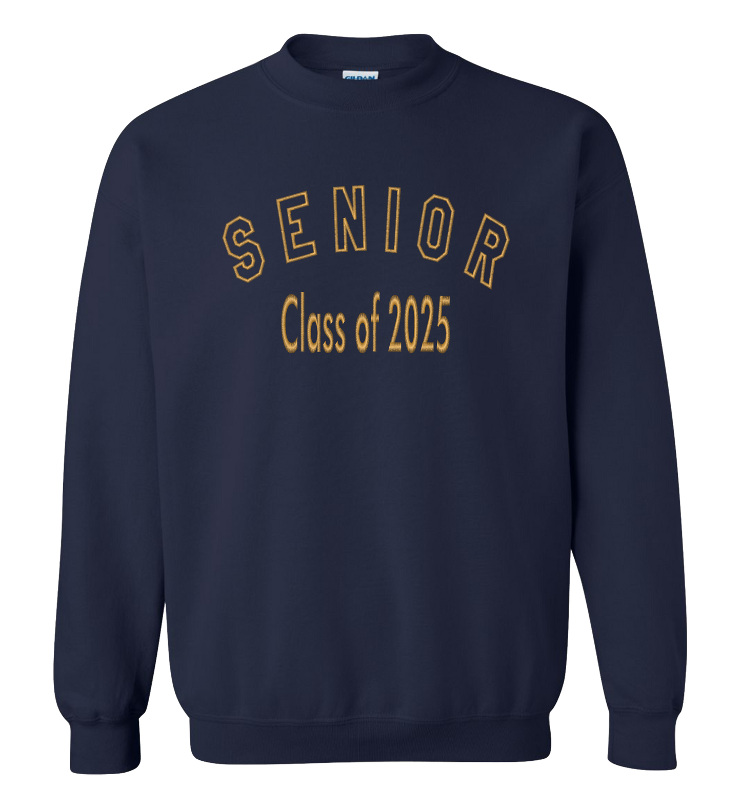 Senior 2025 - Navy Crewneck Sweater