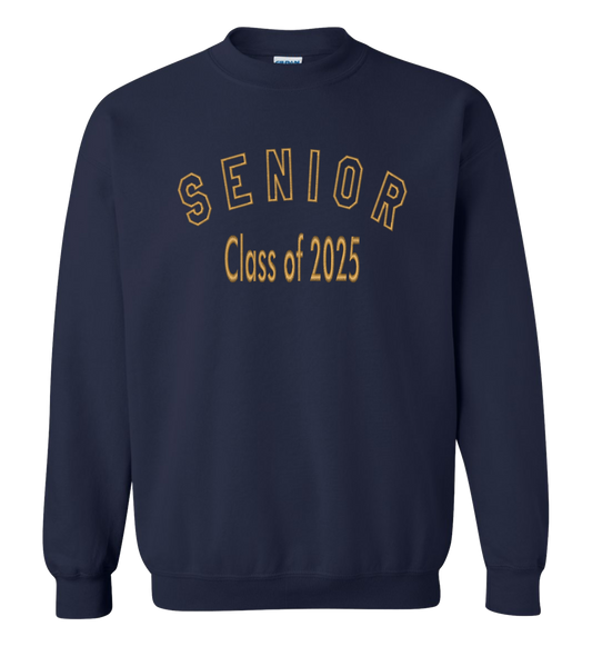 Senior 2025 - Navy Crewneck Sweater