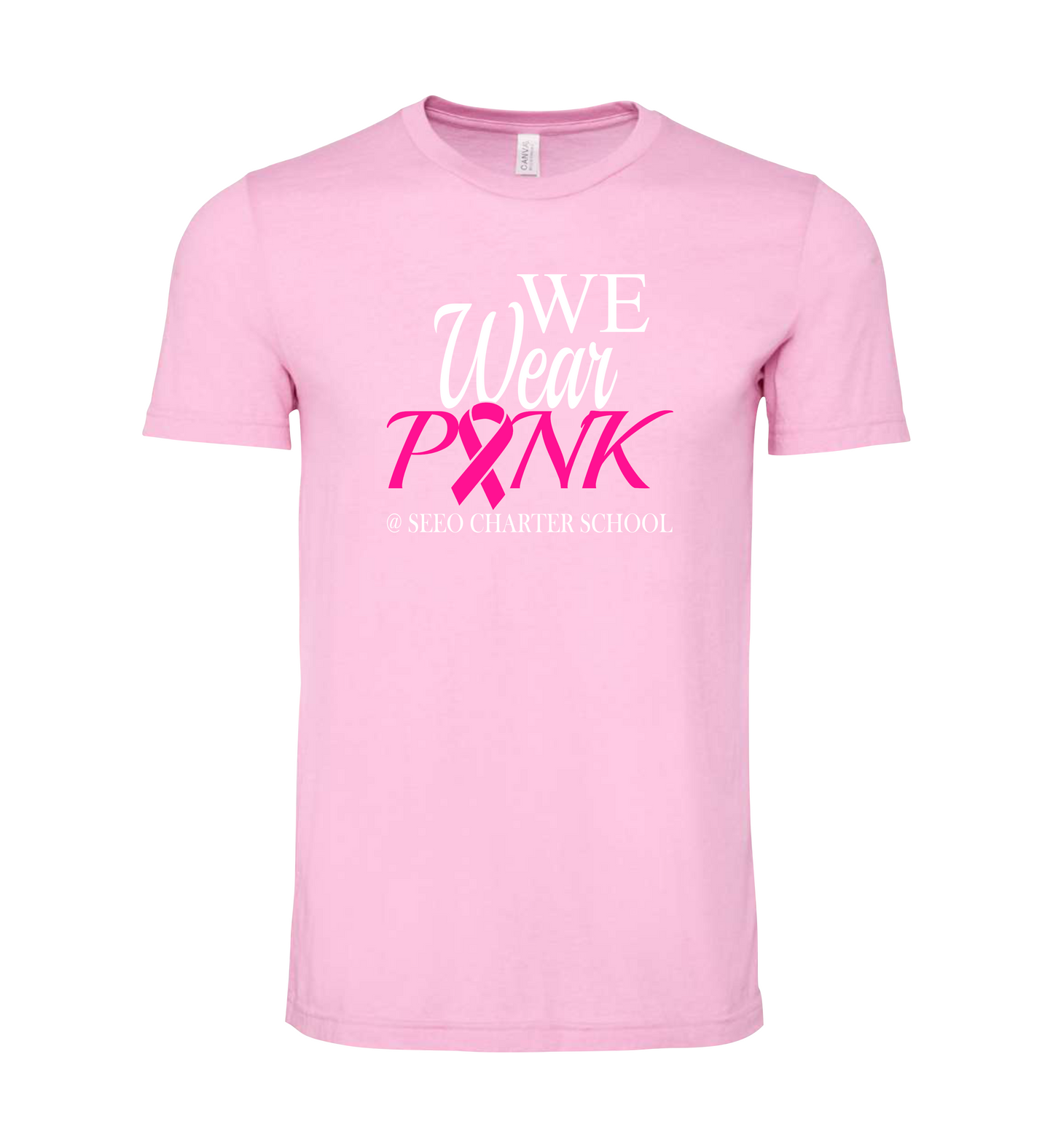 SEEO Charter School - Breast Cancer Awareness T-Shirt