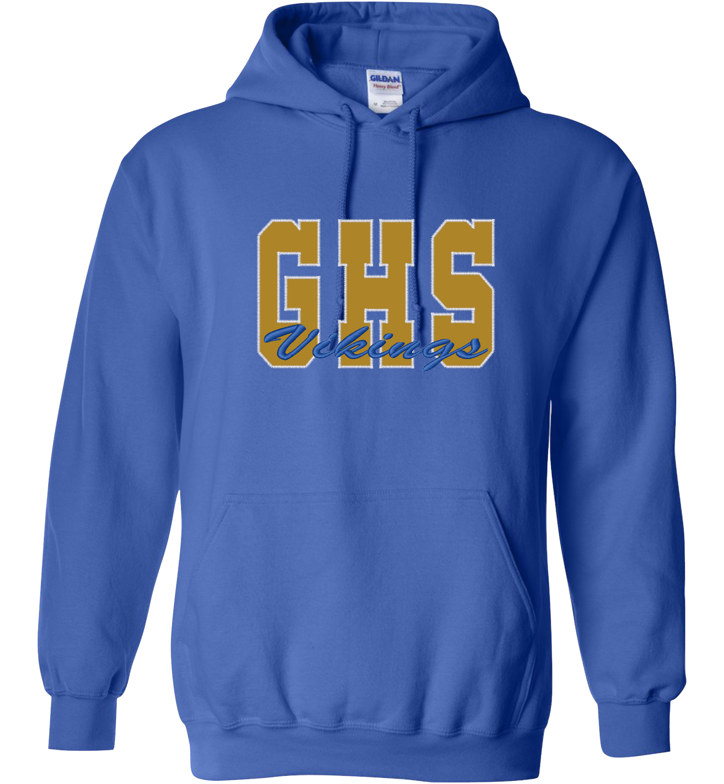 GHS Vikings- Royal Blue Crewneck Sweater