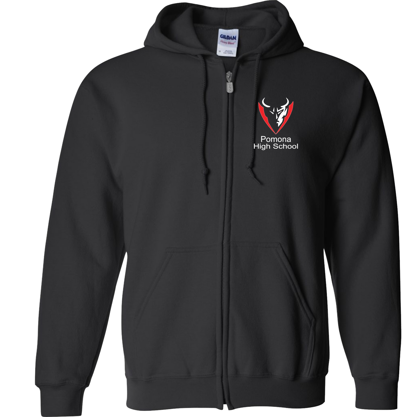 Pomona High School - Embroidered Zip-Up