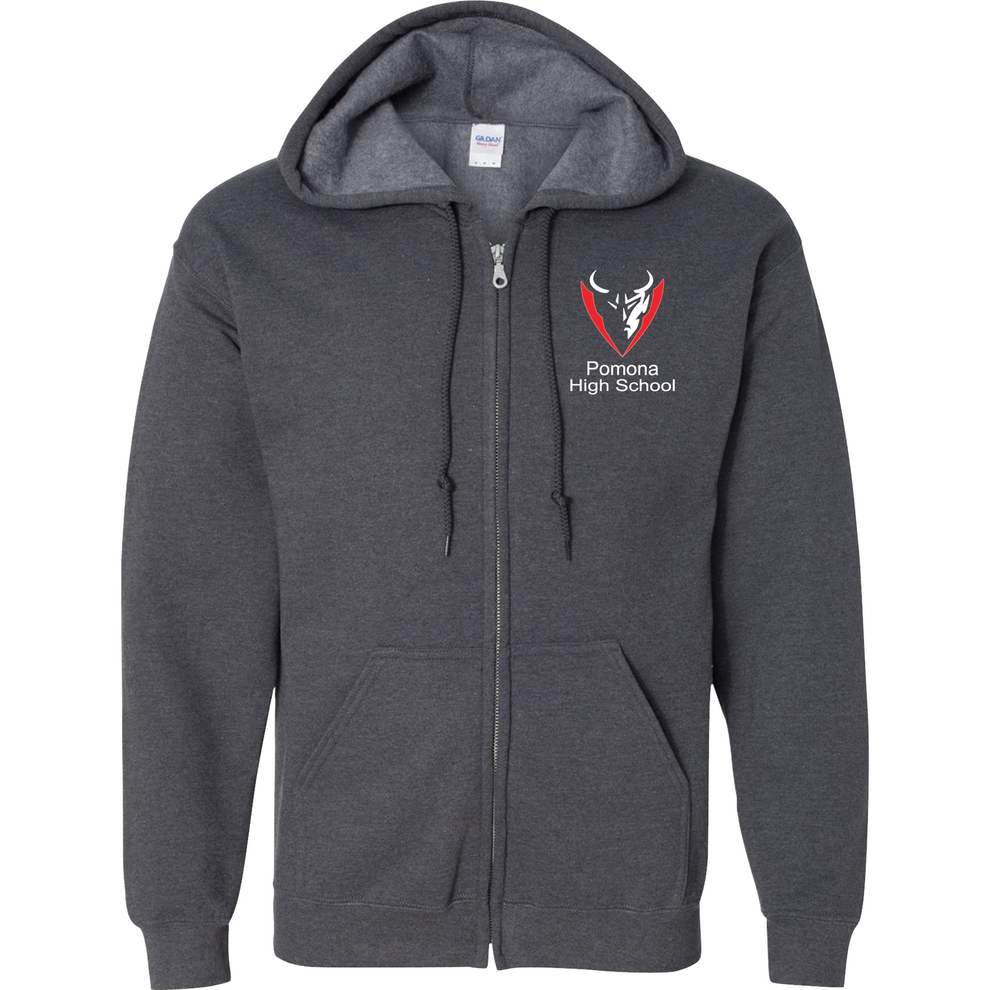 Pomona High School - Embroidered Zip-Up