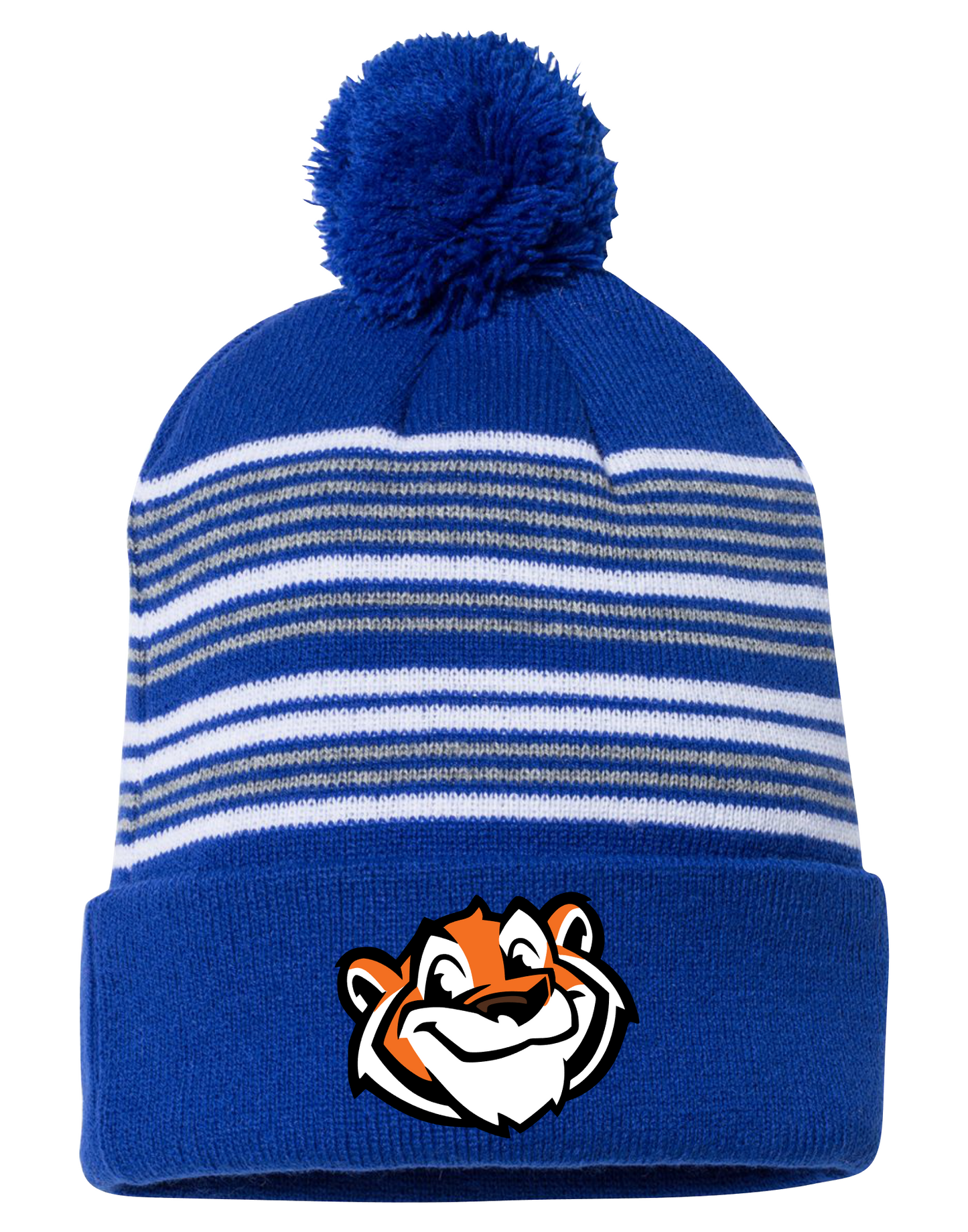 Barfield Elementary - Embroidered Pom-Pom Beanie