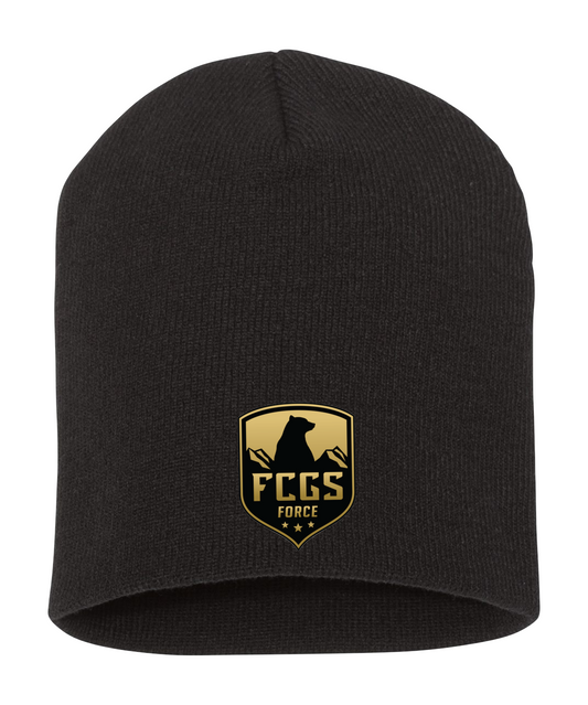 FCGS Force - Embroidered Knit Beanie