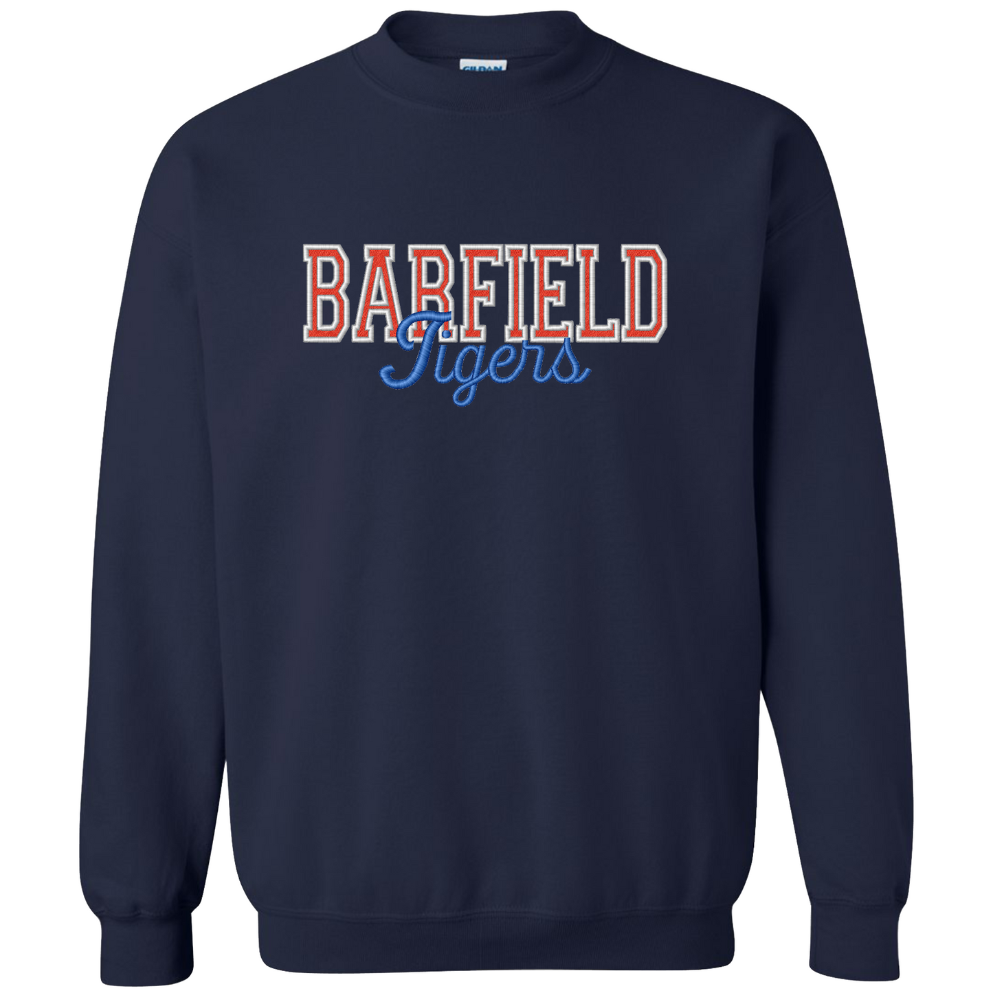 Barfield Elementary - Navy Crewneck Sweater