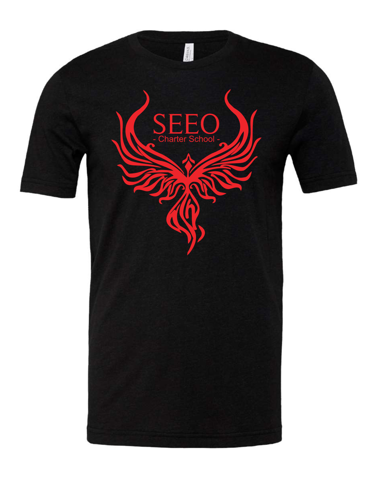 SEEO Charter School - Black Phoenix T-Shirt