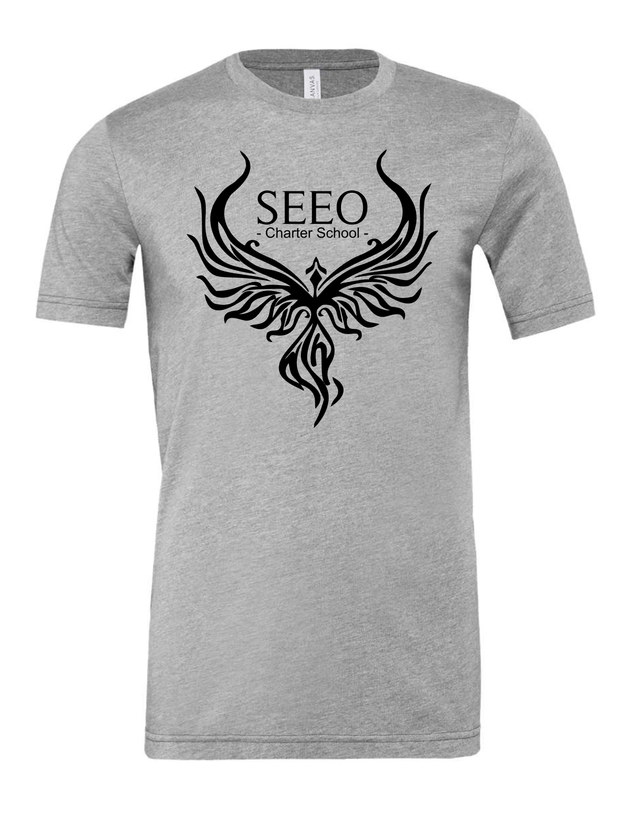 SEEO Charter School - Grey Phoenix T-Shirt