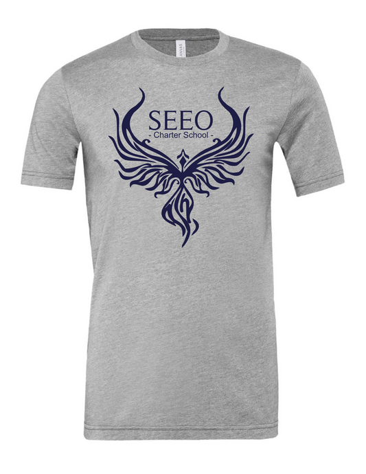 SEEO Charter School - Grey Phoenix T-Shirt