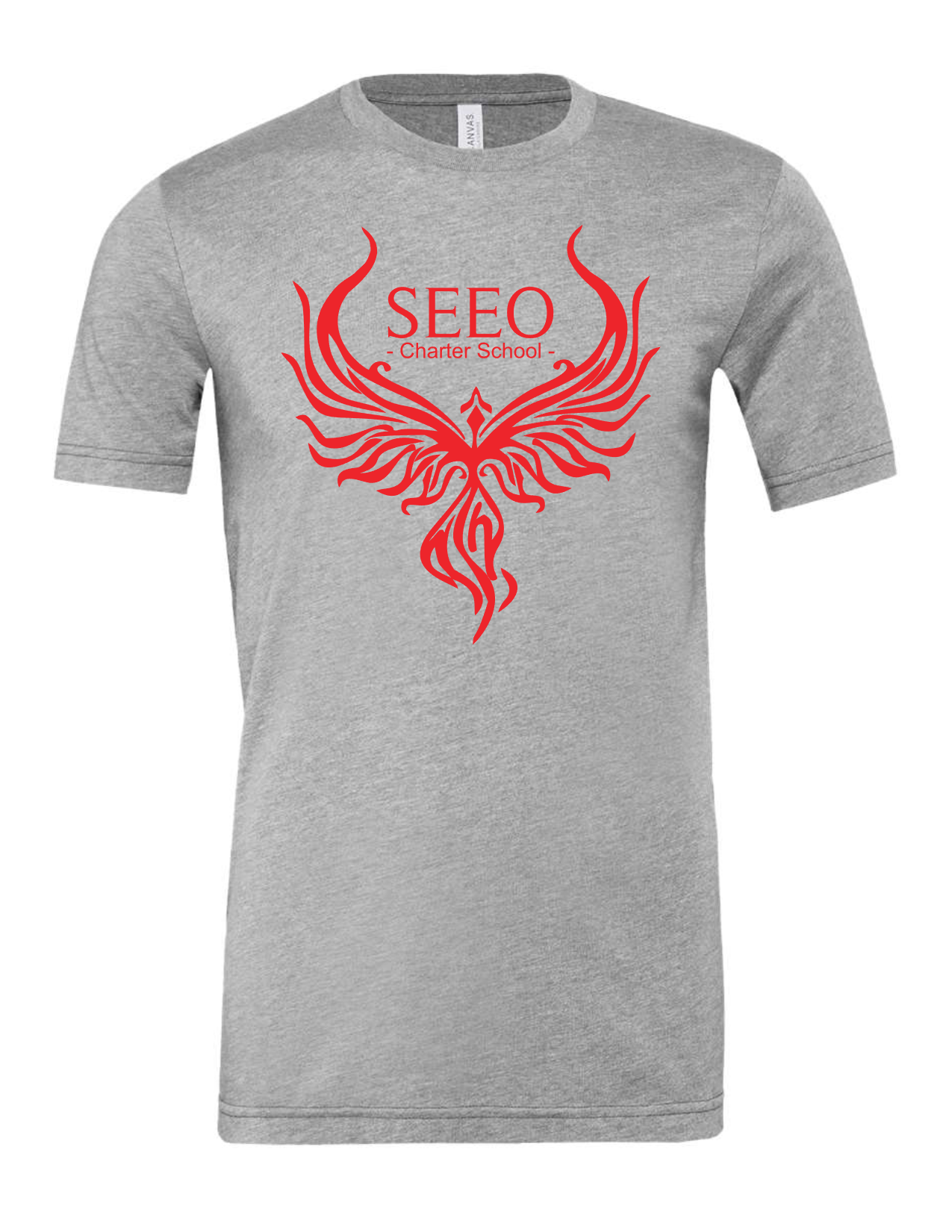 SEEO Charter School - Grey Phoenix T-Shirt